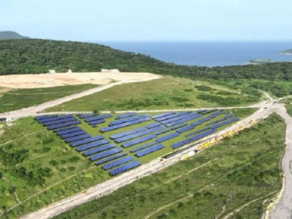 全球足跡 | 2025年開始供電！陽光能源為香港首個(gè)堆填區(qū)光伏發(fā)電場供貨